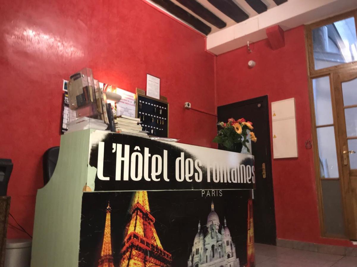 Hotel Des Fontaines Paris Dış mekan fotoğraf